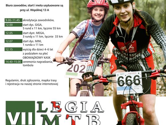 VII Legia MTB Maraton w Młodzieszynie