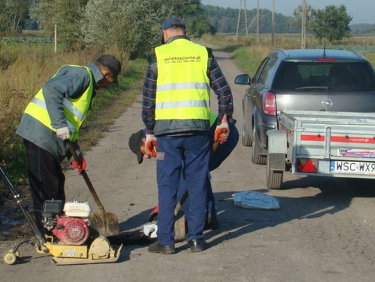 W Młodzieszynie prace drogowe trwają