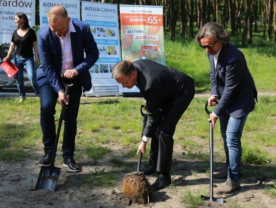 W Żyrardowie rozpoczęła się budowa Parku Seniora