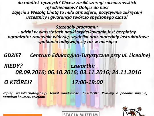 Warsztaty szydełkowania Podziergamy Pogadamy