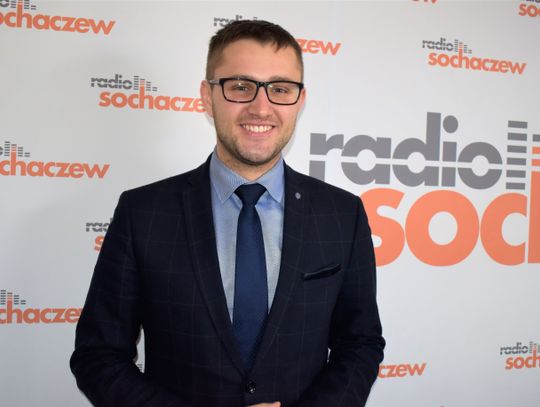 Wójt Damian Jaworski o bieżących inwestycjach w gminie Rybno