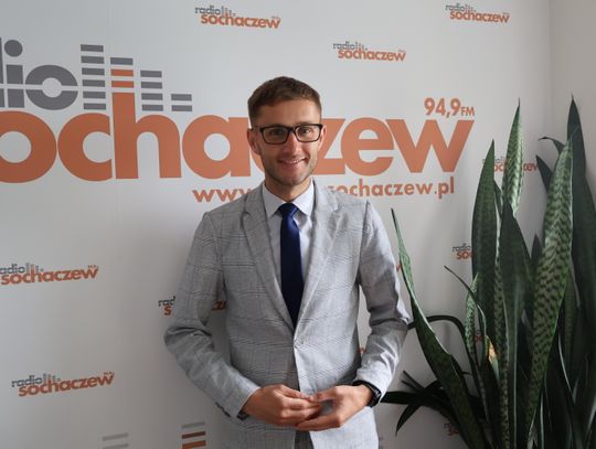 Wójt Damian Jaworski o biężacych inwestycjach w gminie Rybno