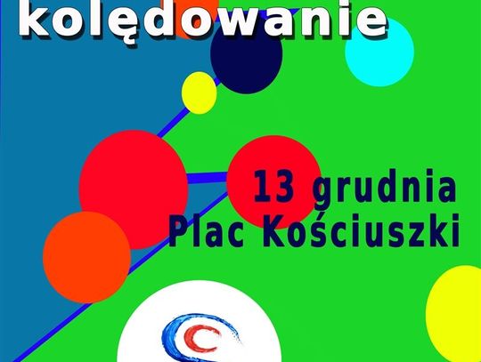 Wspólne kolędowanie na placu