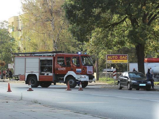 Wyciek gazu - jedno ze zdarzeń w którym interweniowała straż