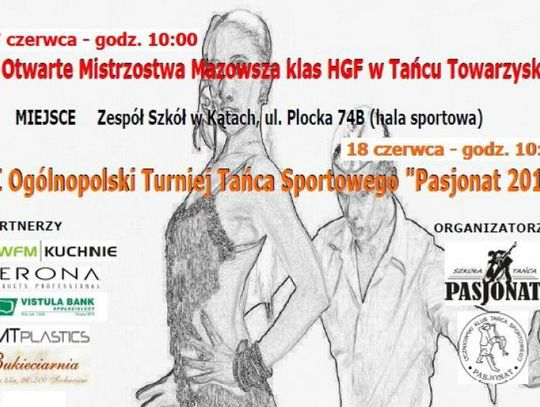 XI Ogólnopolski Turniej Tańca "Pasjonat 2017"