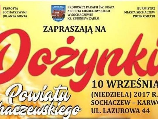 Zapraszamy na dożynki powiatowe do Karwowa