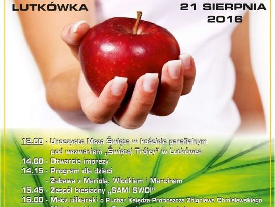 Zapraszamy na Odpust w Lutkówce