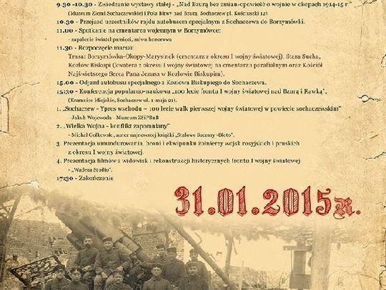 Zapraszamy na rajd szlakami Wielkiej Wojny