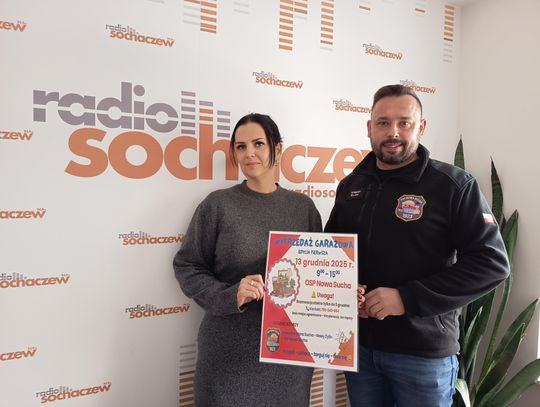 Zapraszamy na wyprzedaż garażową do Nowej Suchej