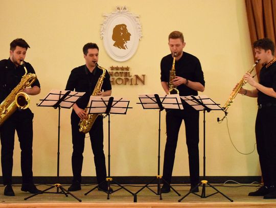 Żywiołowy kwartet saksofonowy na inaugurację Spotkań z Chopinem