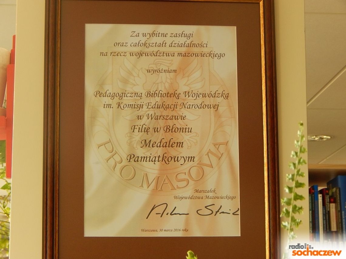 40 lat minęło... i inne jubileusze w błońskiej bibliotece pedagogicznej