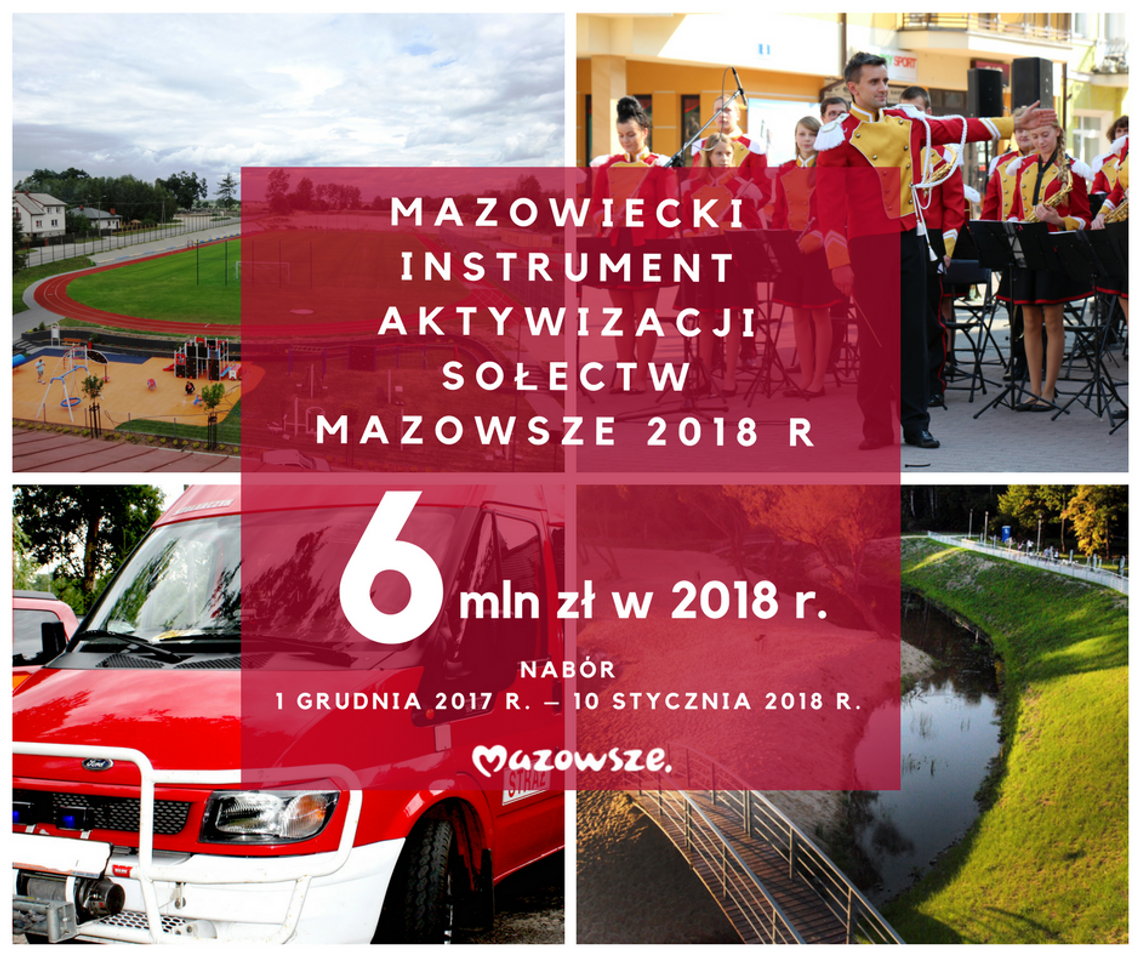 6 mln zł z budżetu Mazowsza na rozwój mazowieckiej wsi - 7 dni na Mazowszu
