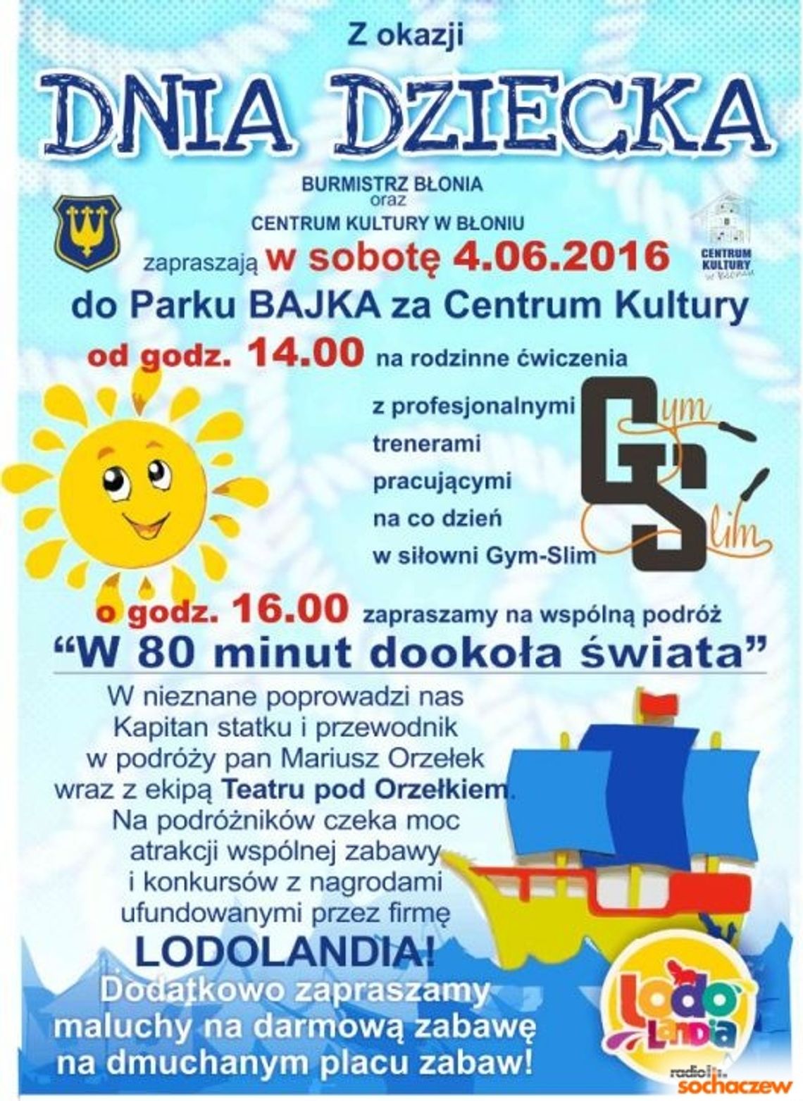 Centrum Kultury w Błoniu zaprasza do Parku Bajka! Centrum Kultury w Błoniu zaprasza do Parku Bajka!