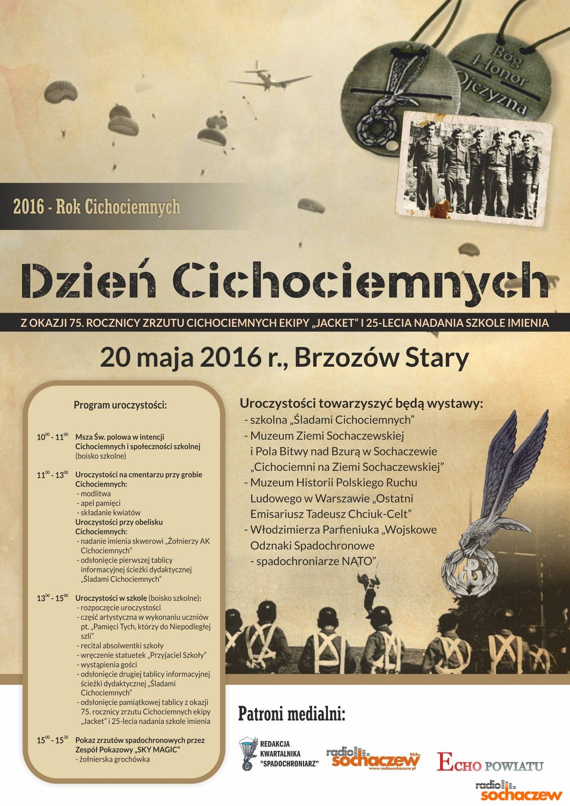 Dzień cichociemnych w Brzozowie Dzień cichociemnych w Brzozowie