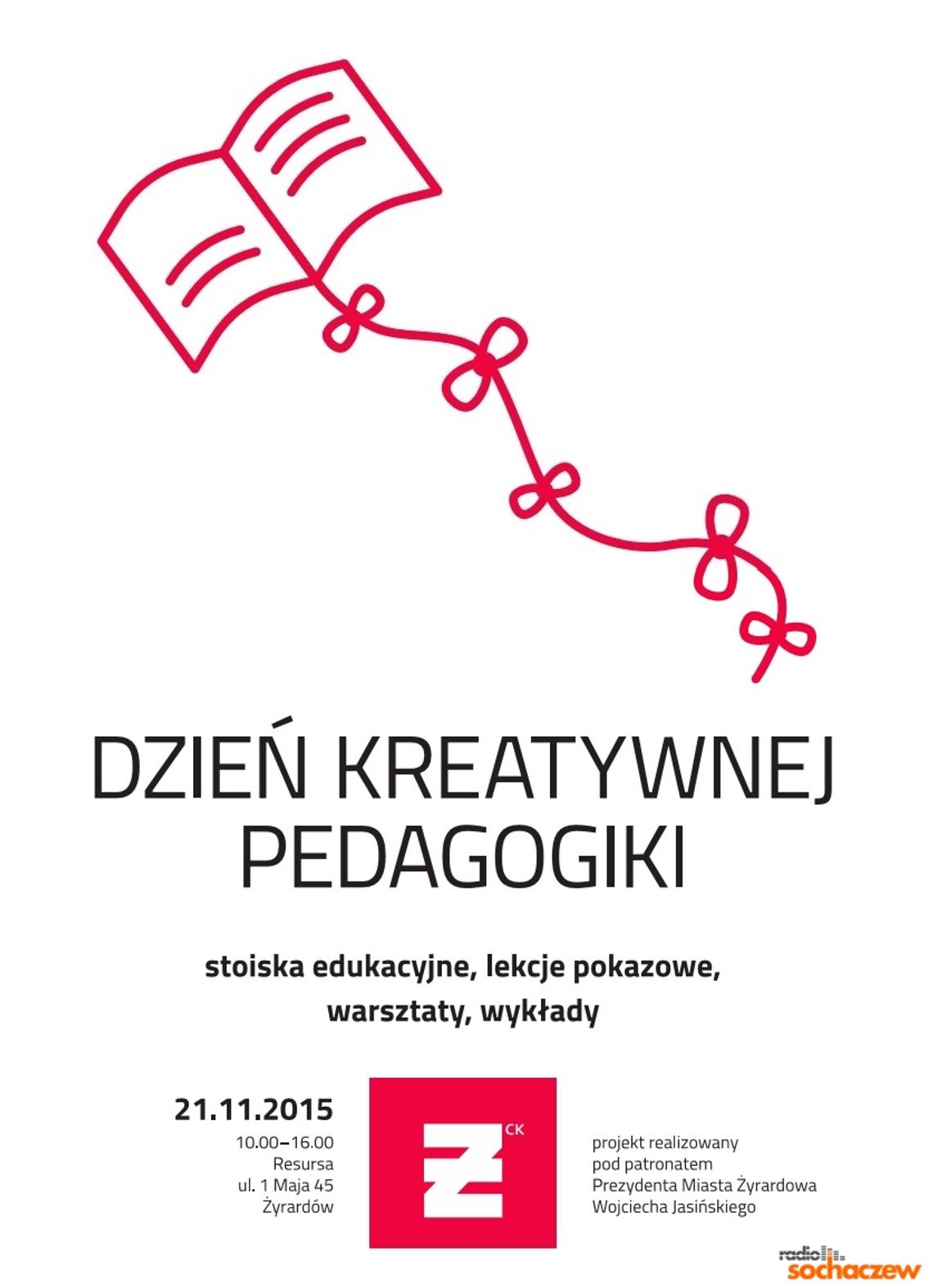 Dzień kreatywnej pedagogiki - zaproszenie