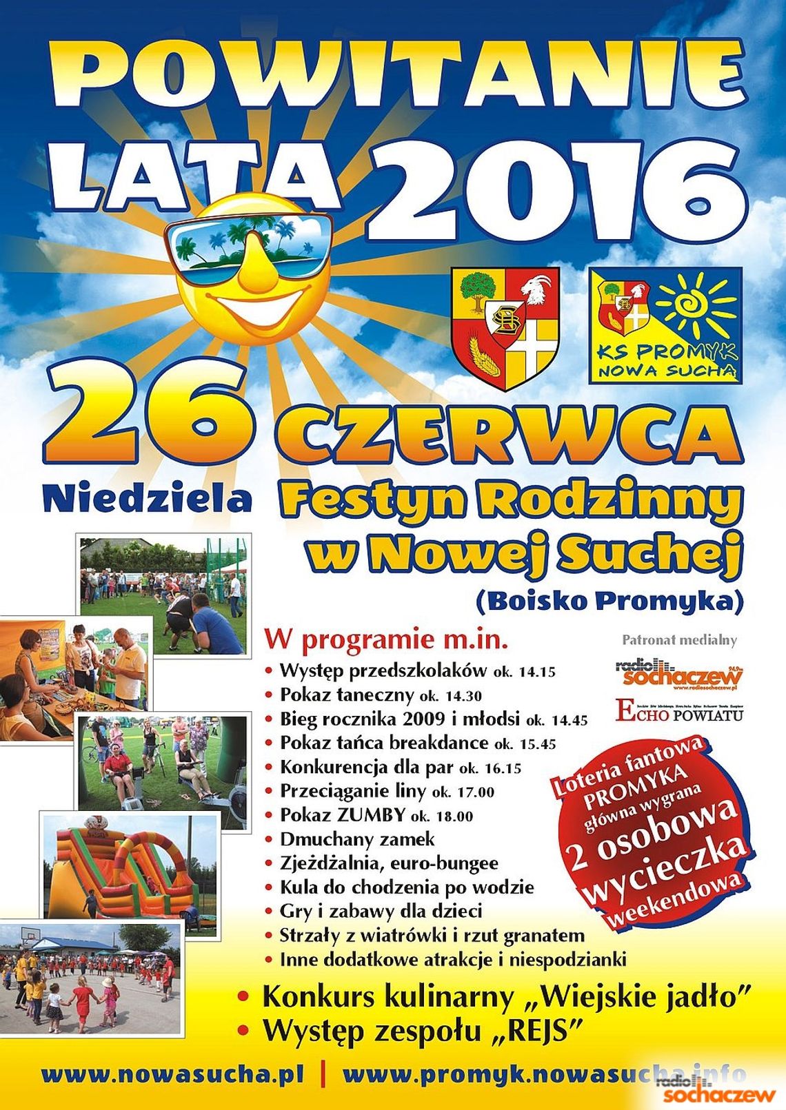 Festyn na powitanie lata w Nowej Suchej Festyn na powitanie lata w Nowej Suchej