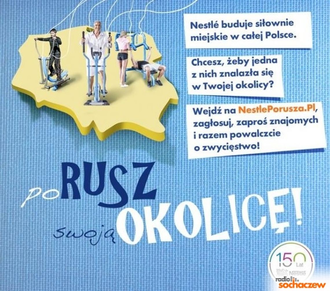 Głosuj na siłownię dla Gminy Sochaczew Głosuj na siłownię dla Gminy Sochaczew