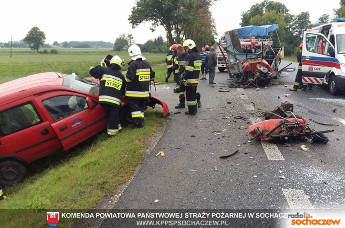 Groźny wypadek w Lisicach