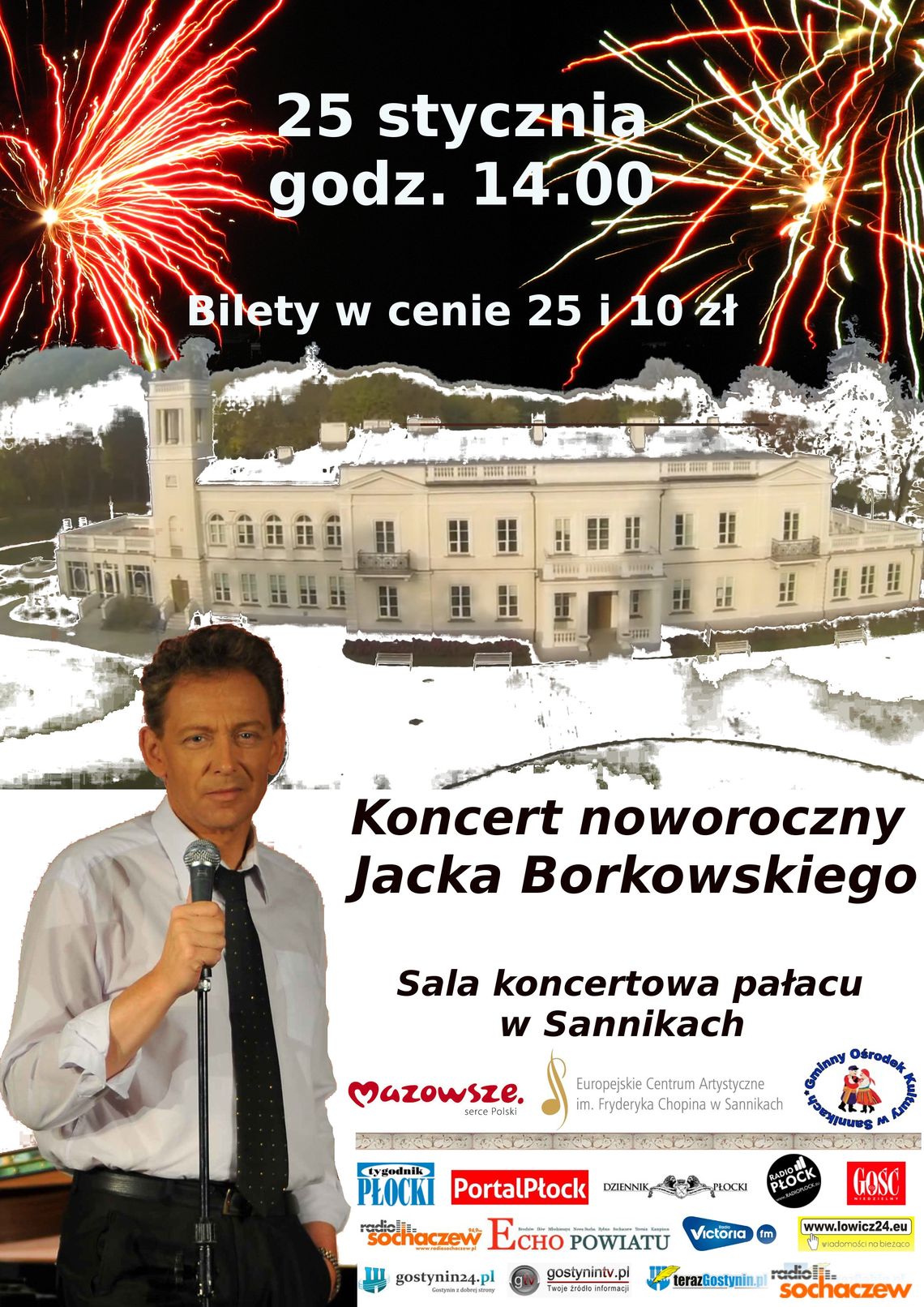 Jacek Borkowski w Sannikach Jacek Borkowski w Sannikach