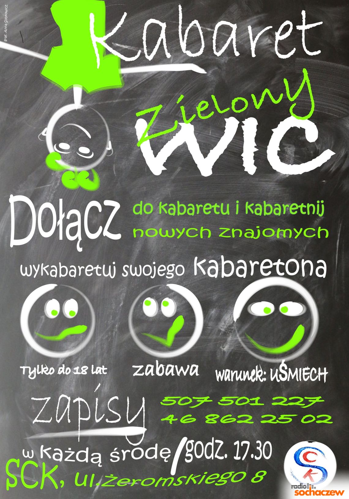 Kabaret ZIELONY WIC - Zgłoszenia