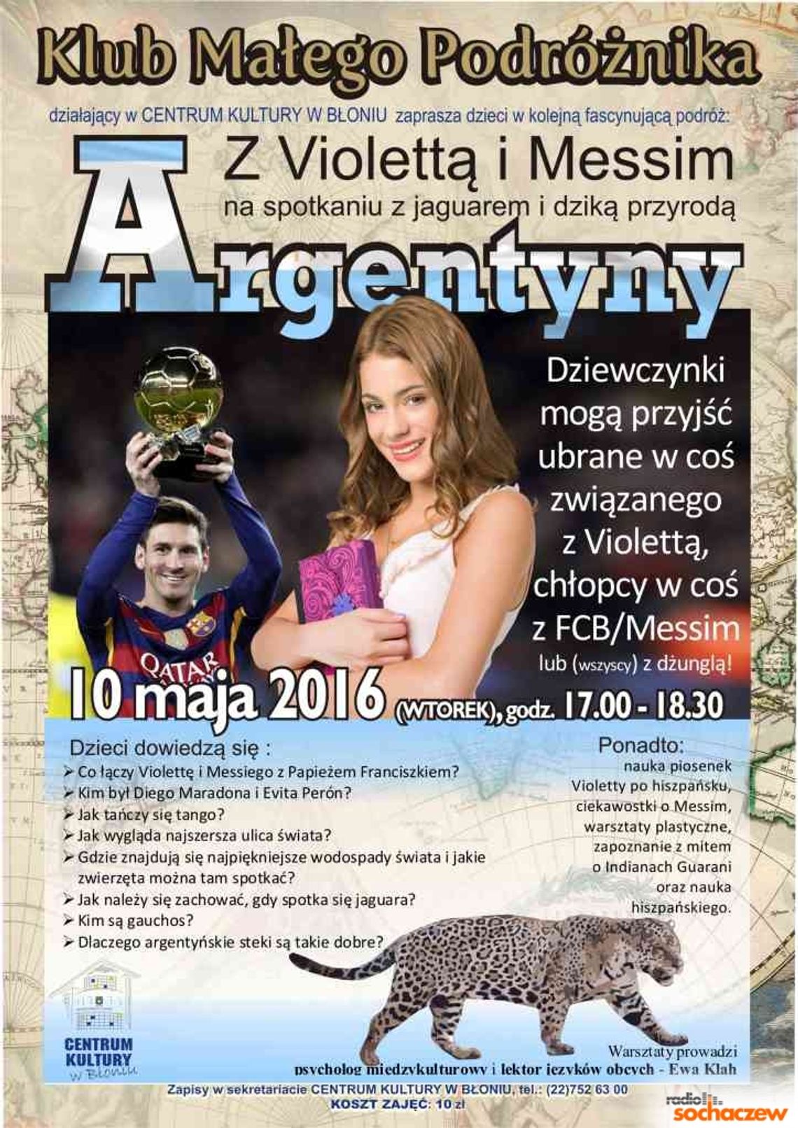 Klub Małego Podróżnika zaprasza... Klub Małego Podróżnika zaprasza...