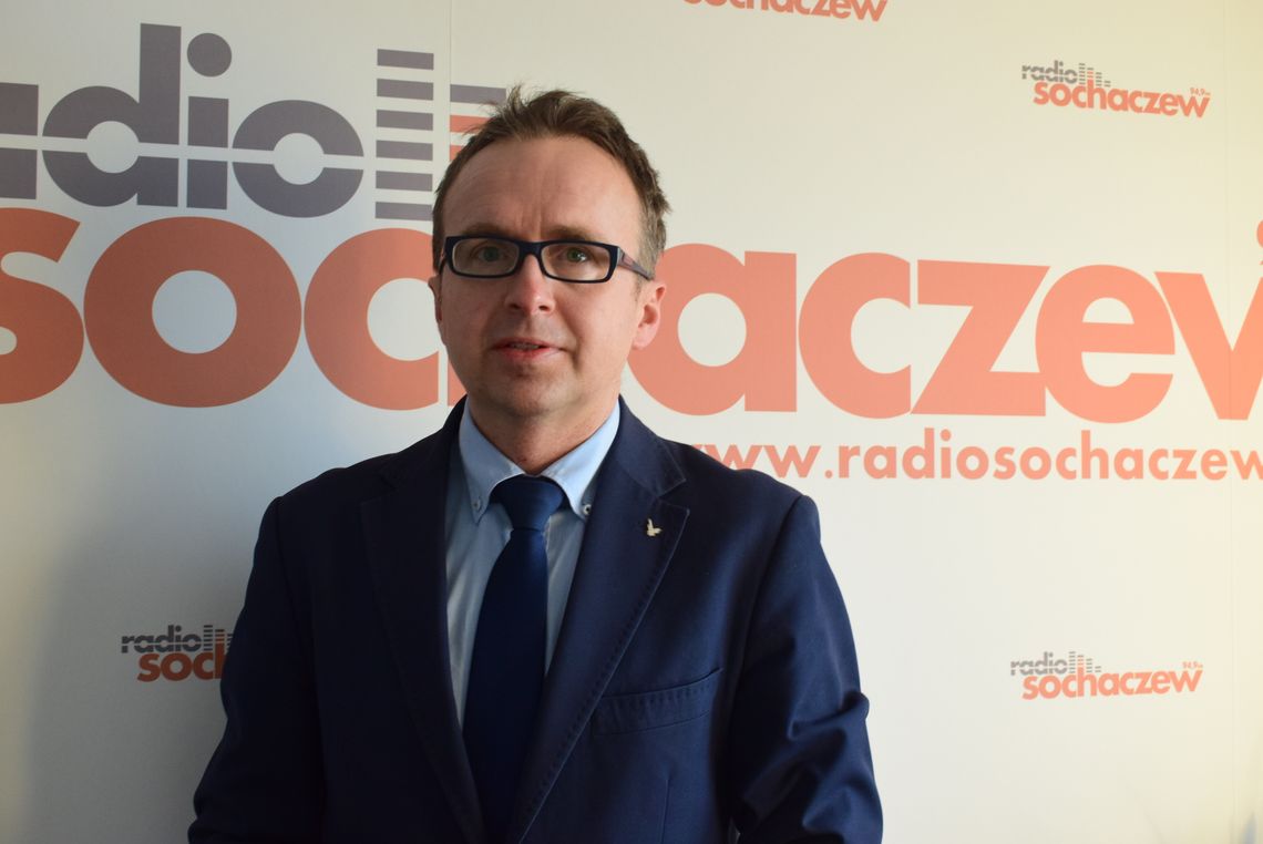 Konrad Majszyk w Radiu Sochaczew