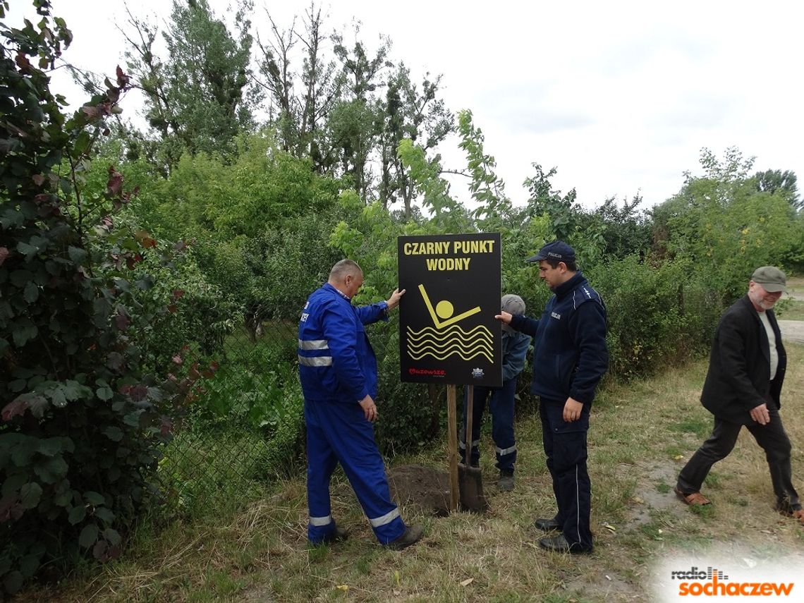 Kontrola dzikich kąpielisk na Mazowszu i w powiecie sochaczewskim