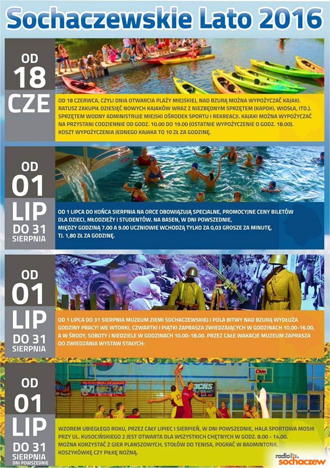 Lato w Sochaczewie! Lato w Sochaczewie!