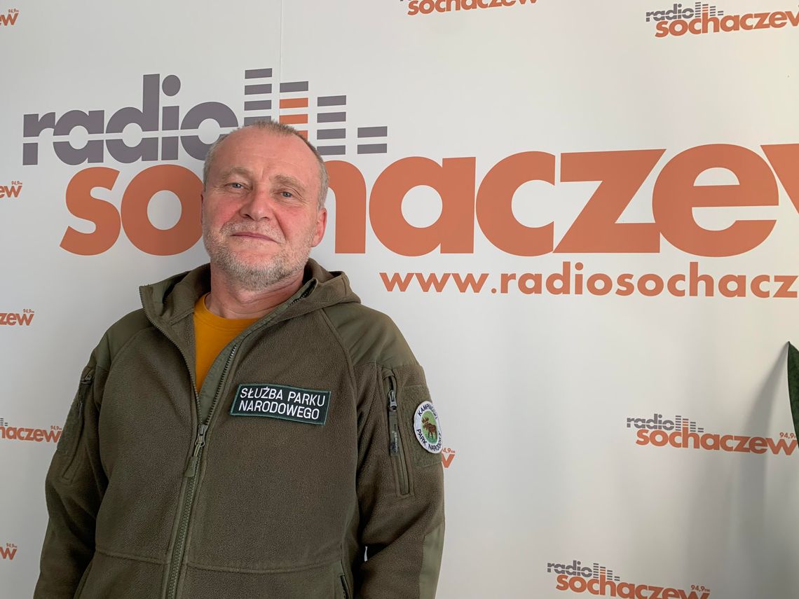 Maciej Szajowski edukator Kampinoskiego Parku Narodowego 10.09.2025