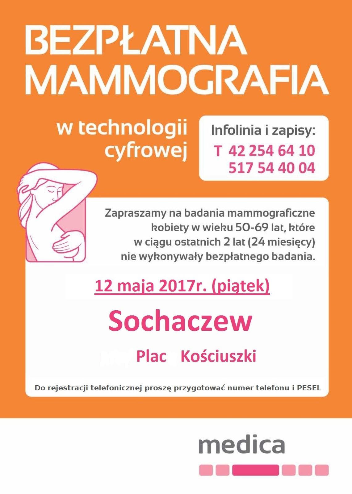 Mammografia dla wszystkich chętnych