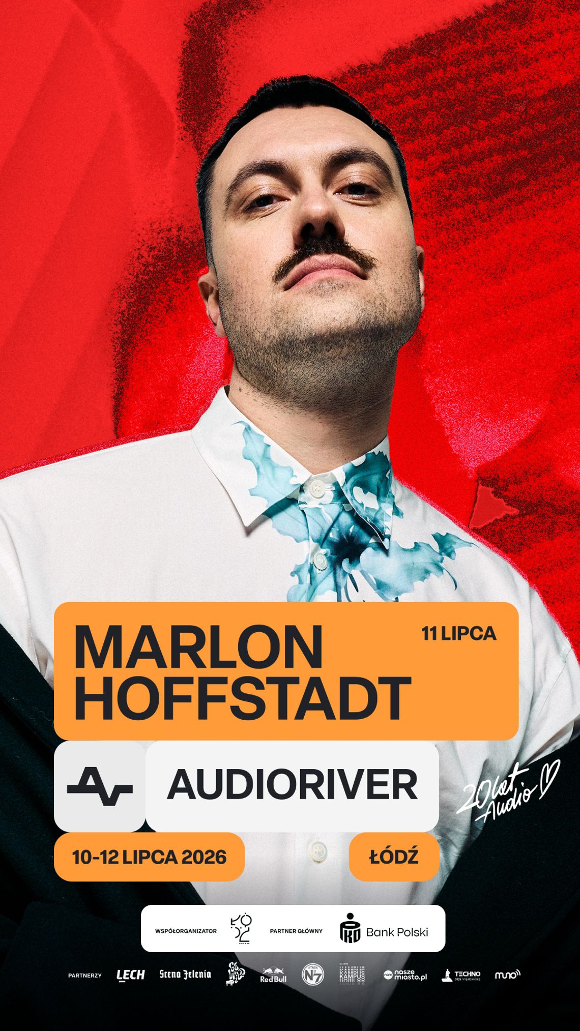 Marlon Hoffstadt kolejnym headlinerem na 20-lecie Audioriver