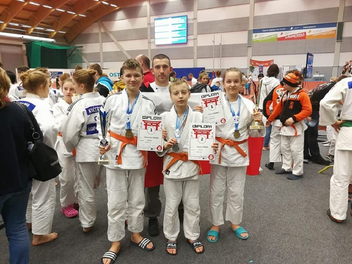 Medalowa zdobycz judoków Orkan Judo Sochaczew w Czechach