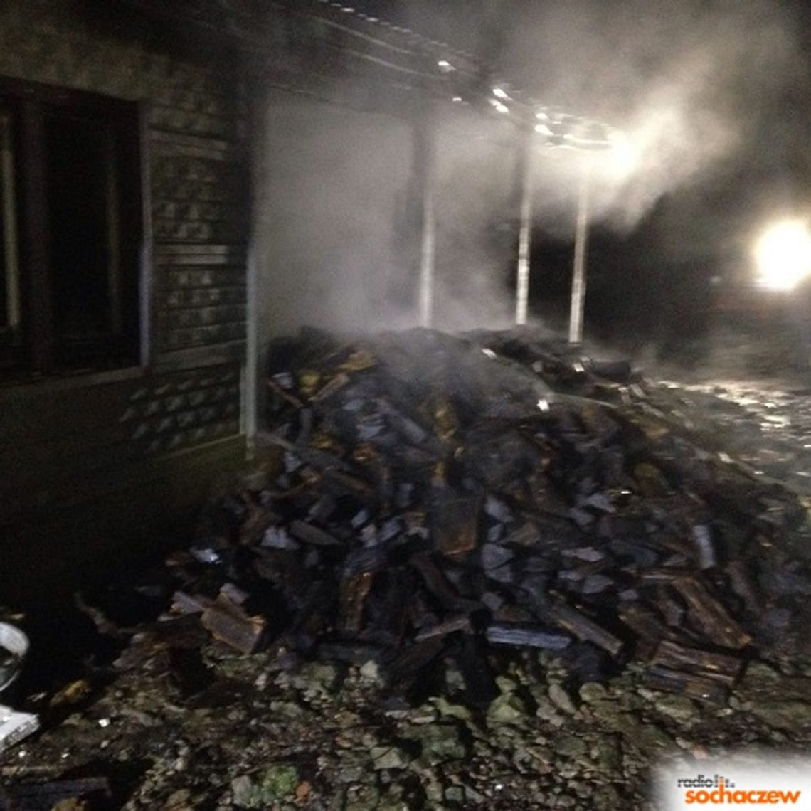 Mróz przyczyną pożarów Mróz przyczyną pożarów