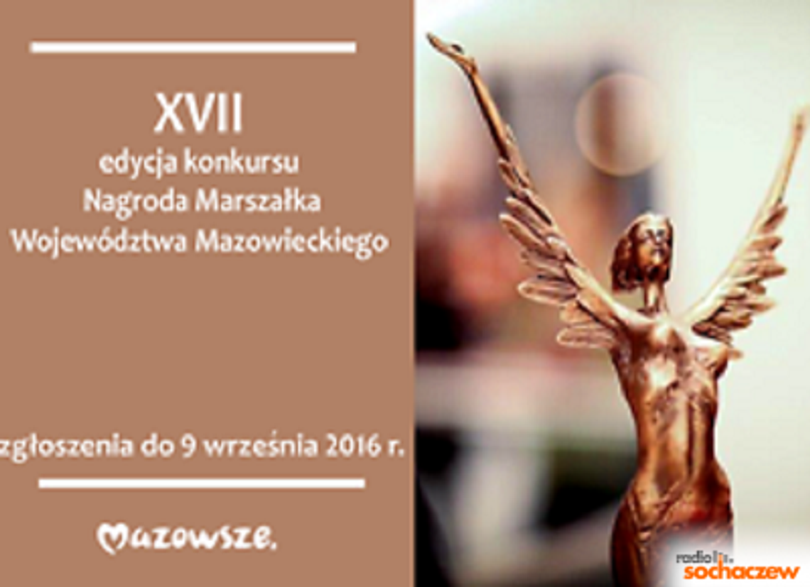 Nagrody marszałka - można zgłaszać kandydatów Nagrody marszałka - można zgłaszać kandydatów