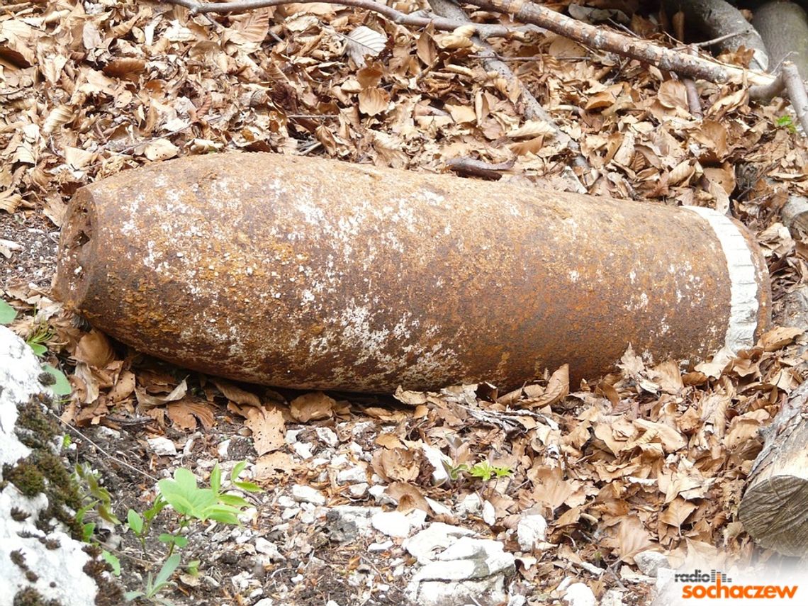 Niewybuch znaleziony w Błoniu Niewybuch znaleziony w Błoniu