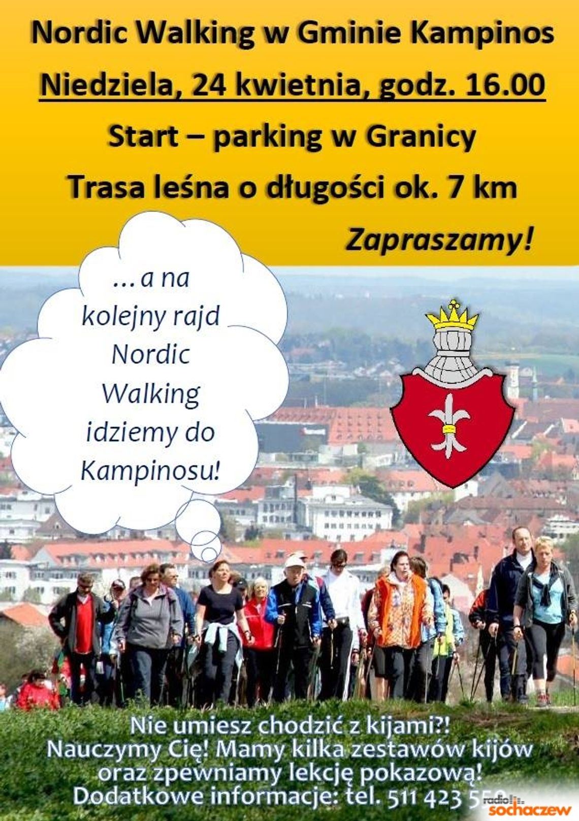 Nordic Walking w gminie Kampinos!