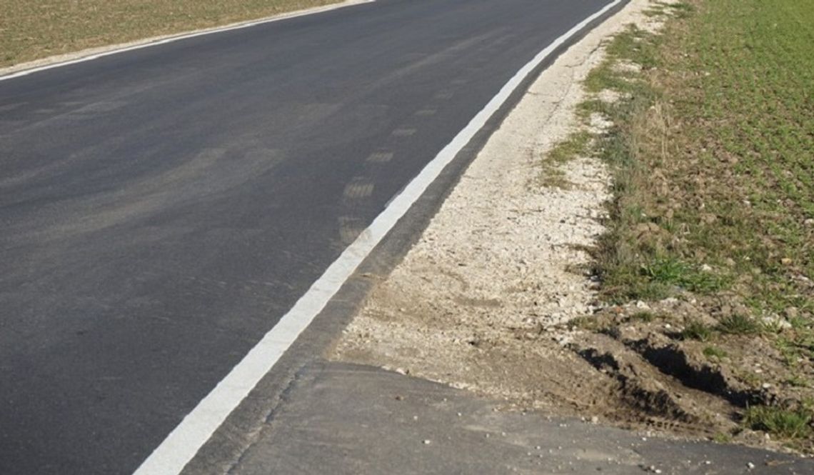 Nowe drogi w gminie Rybno