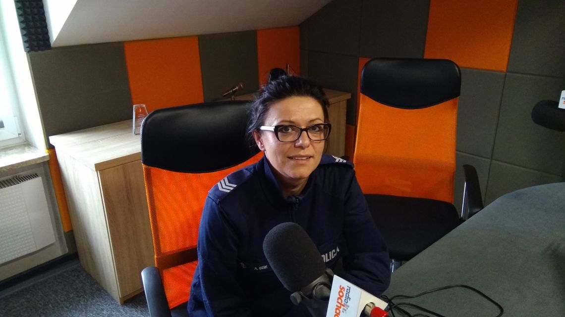 Oficer Agnieszka Dzik o epidemii koronawirusa w Sochaczewie