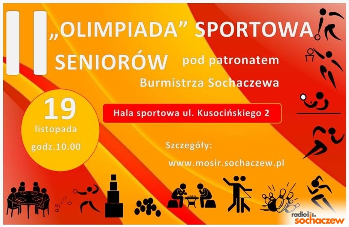 Olimpiada seniorów - MOSIR zaprasza