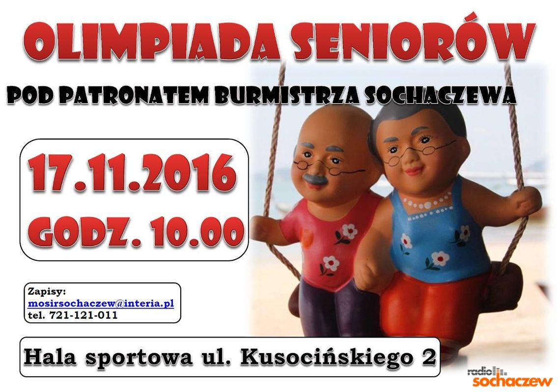Olimpiada seniorów po raz trzeci