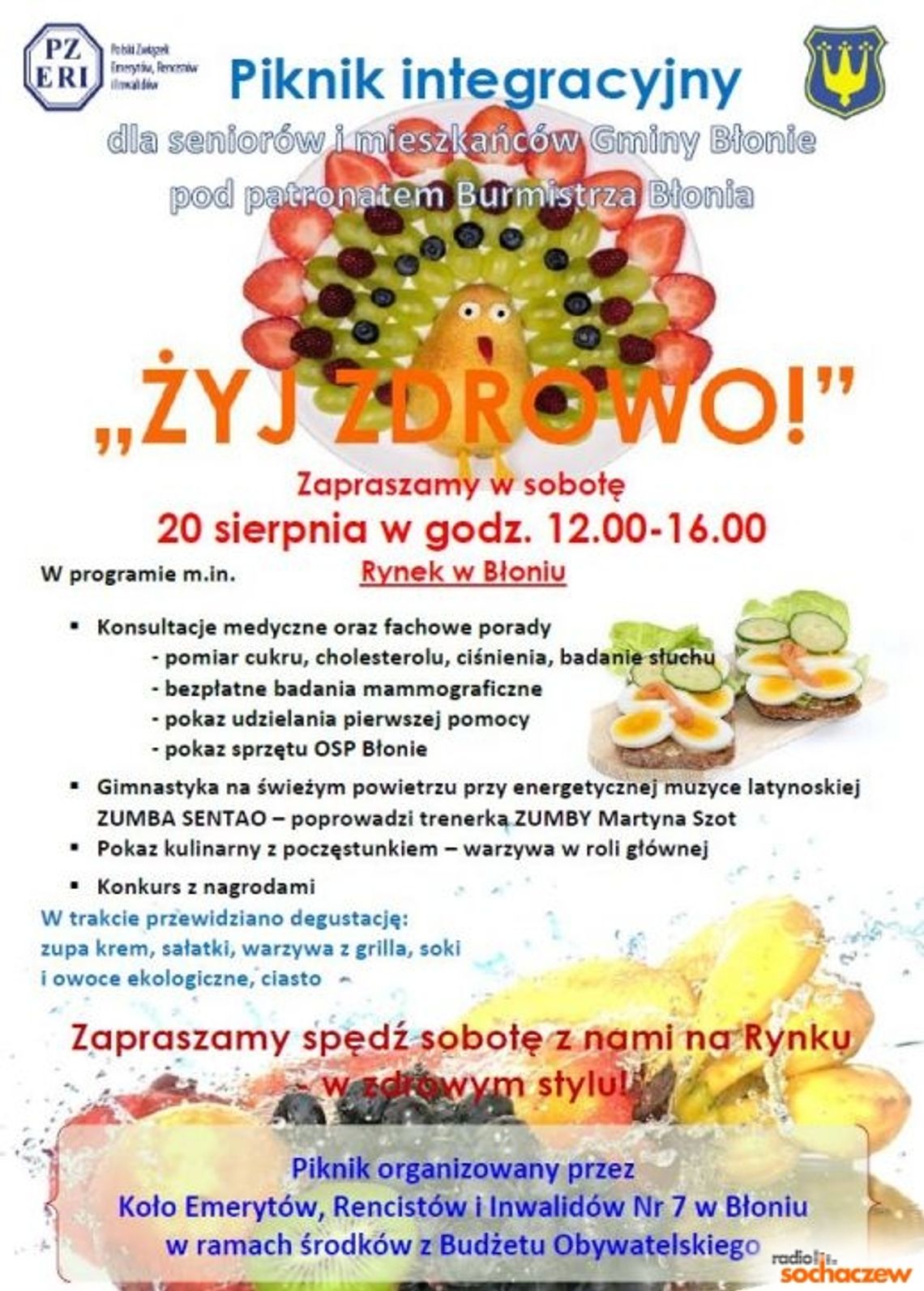 Piknik integracyjny "ŻYJ ZDROWO"