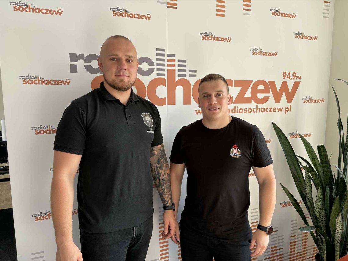 Po Służbie: Adrian Bylicki i Bartłomiej Goliński z OSP Budki Piaseckie