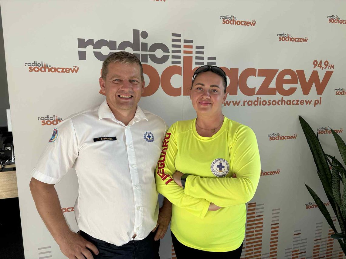 Po Służbie: Ewelina Stefaniak i Dariusz Stefaniak z sochaczewksiego WOPR