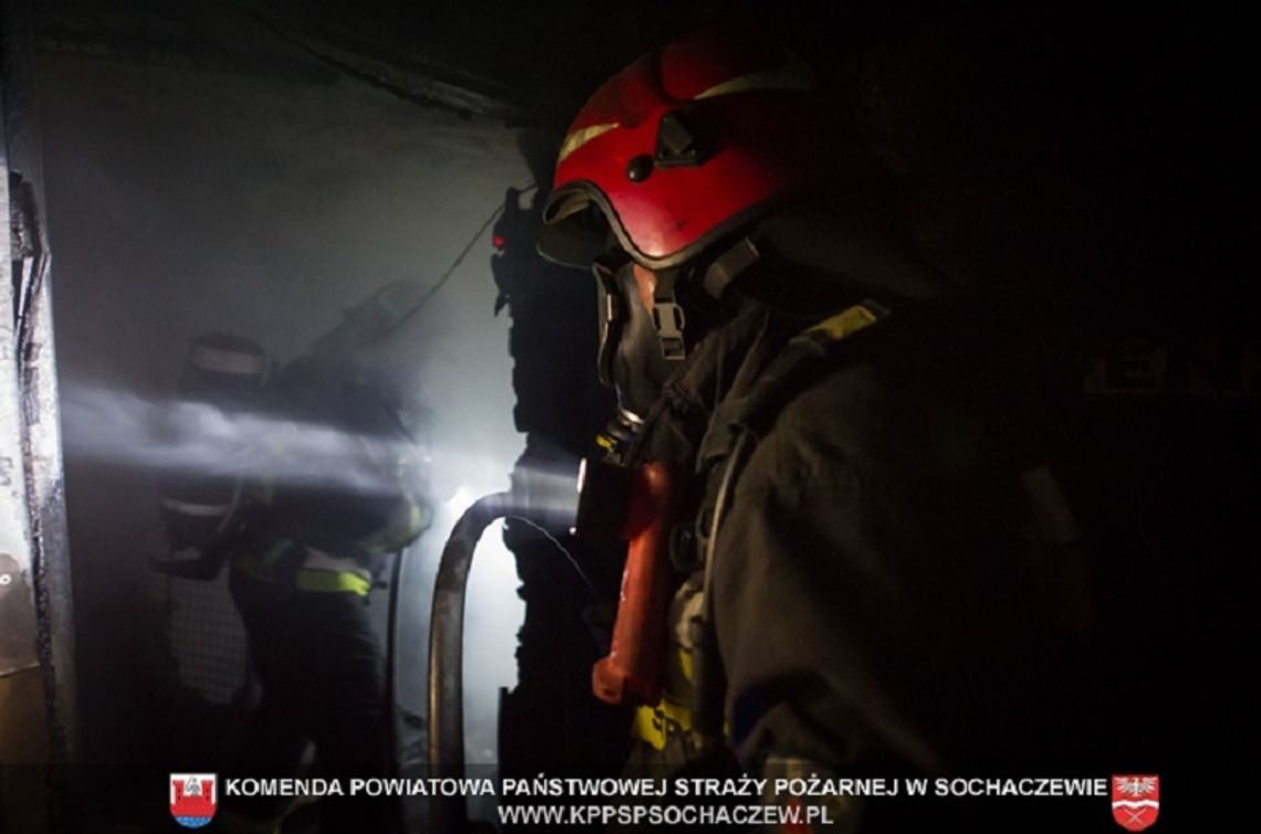 Pracowita służba sochaczewskich strażaków