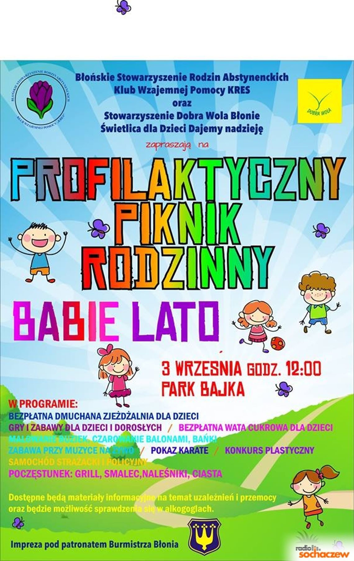 Profilaktyczny piknik rodzinny - Babie Lato