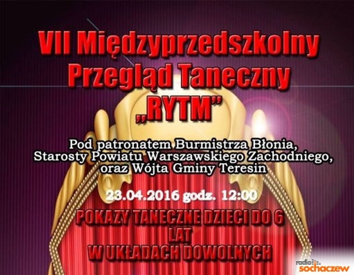 Przedszkolaki będą tańczyć w Błoniu Przedszkolaki będą tańczyć w Błoniu
