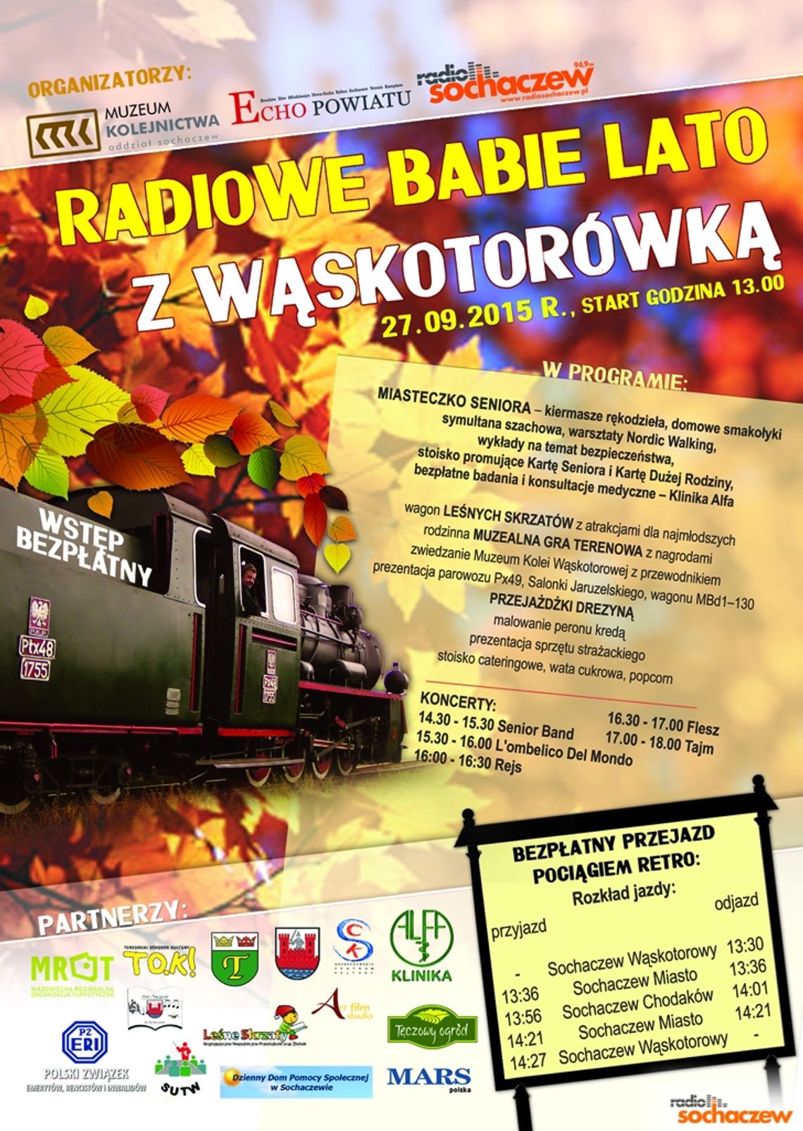 Radiowe Babie Lato z Wąskotorówką