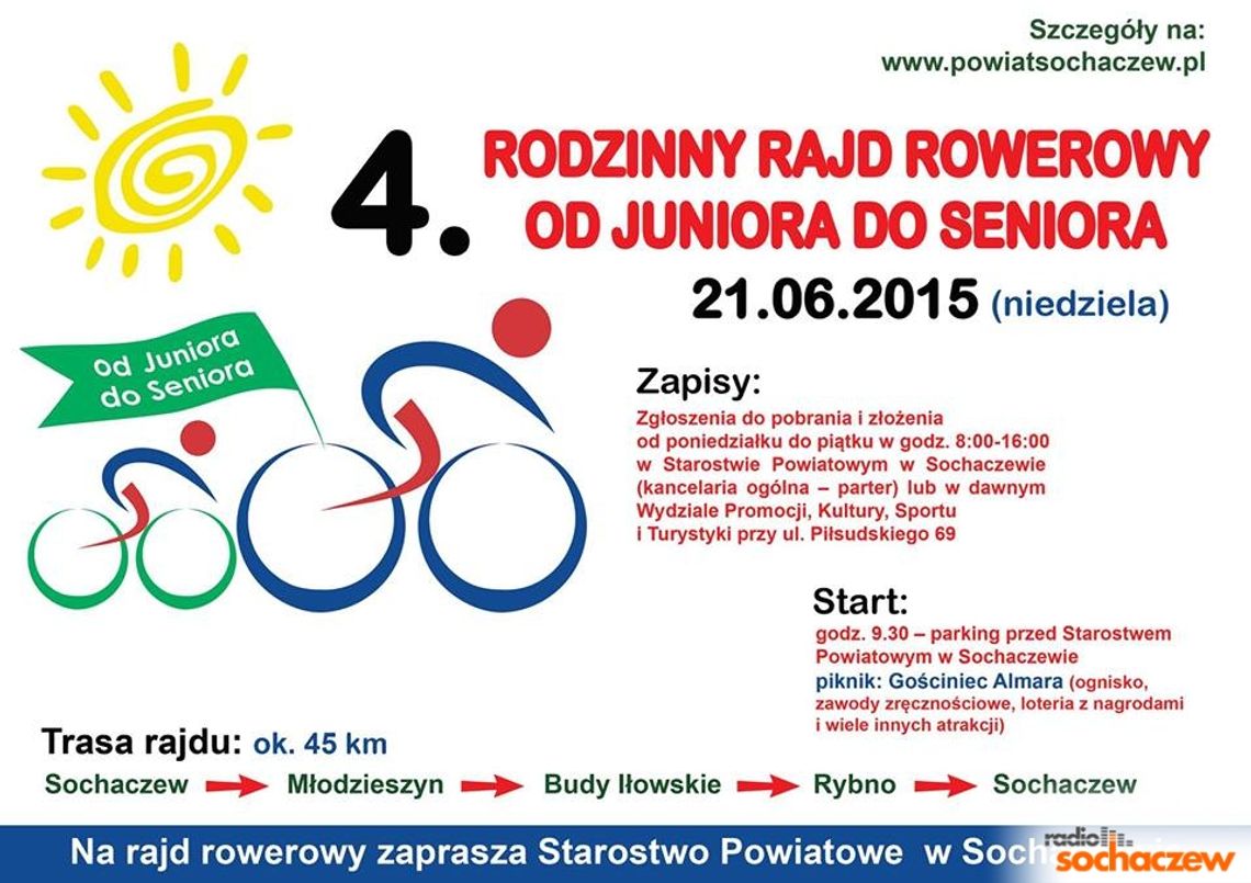 Rajd rowerowy "Od juniora do seniora" już w niedzielę!