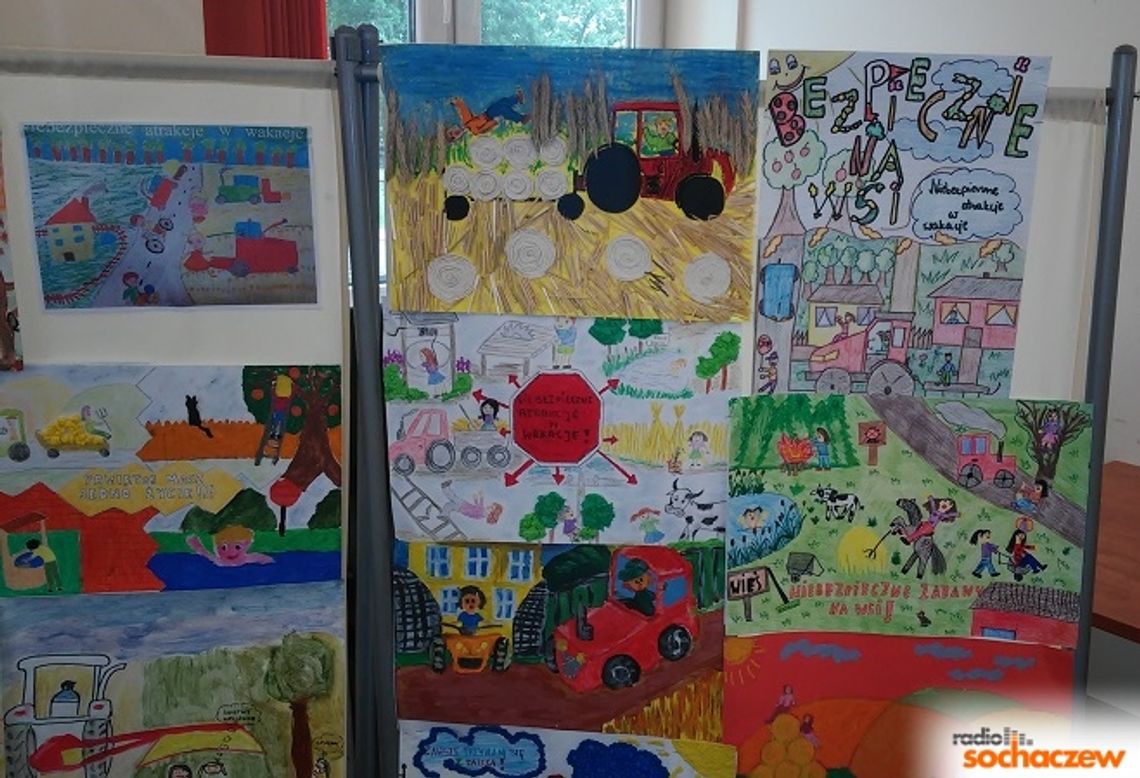 Rozstrzygnięcie konkursu plastycznego Bezpieczne Wakacje na Wsi