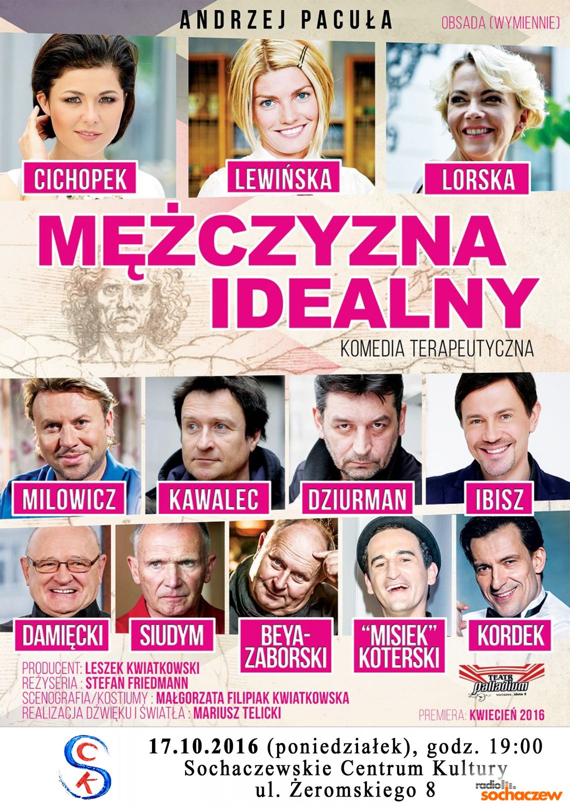 SCK zaprasza na spektakl: Mężczyzna idealny